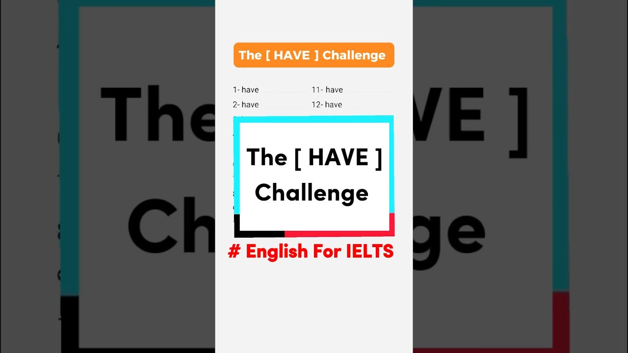 The [ HAVE ] Challenge 