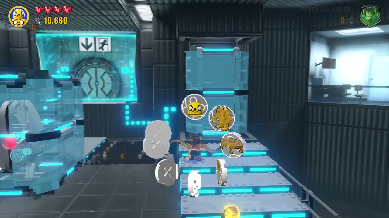 Lego Dimensions, уровень 7, Учебный центр Aperture Science, 99% (последний мини-набор в короткоме...