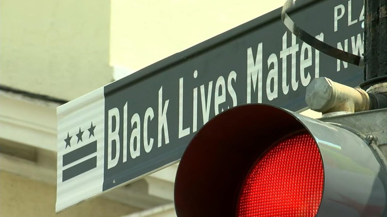 DC mayor renames street outside White House 'Black Lives Matter Plaza'