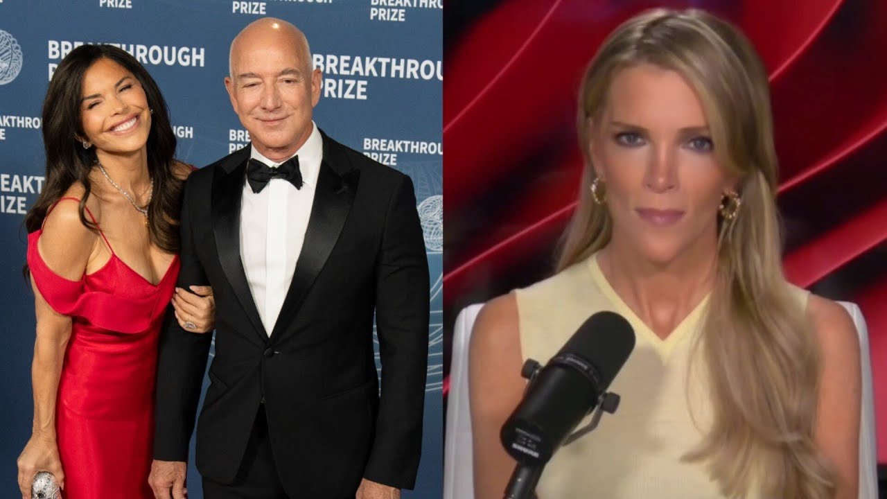 ‘Stomach-turning’: Megyn Kelly rips into attention-seeking couple Jeff Bezos and Lauren Sanchez