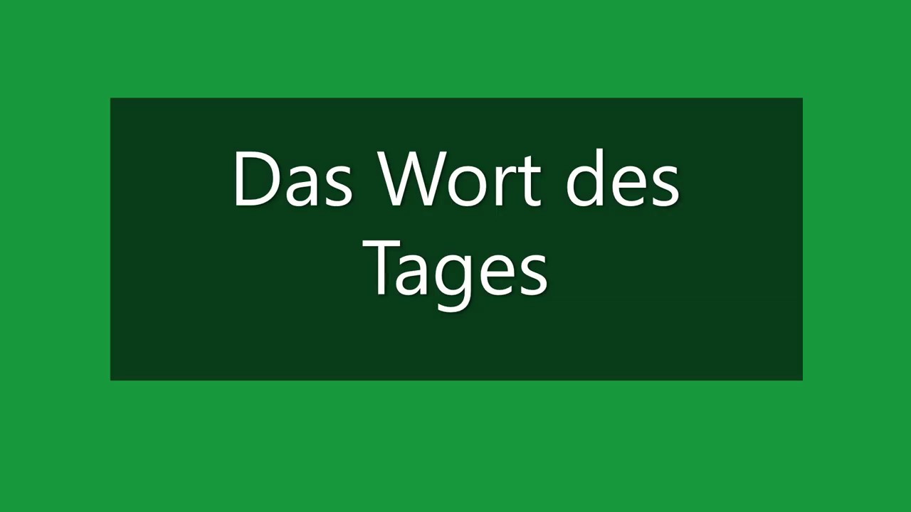 Das Wort des Tages - Hamstereinkauf