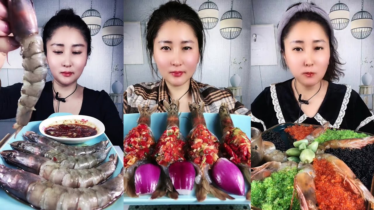 Yummy #309 Eat Shrimp 🍤🦐,Octopus 🐙 🦑 Cavani..#mukbang #seafood #eatingshow 