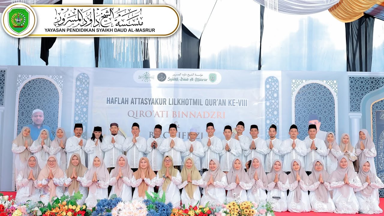 poto bersama Ponpes Syaikh Daud Al Masrur