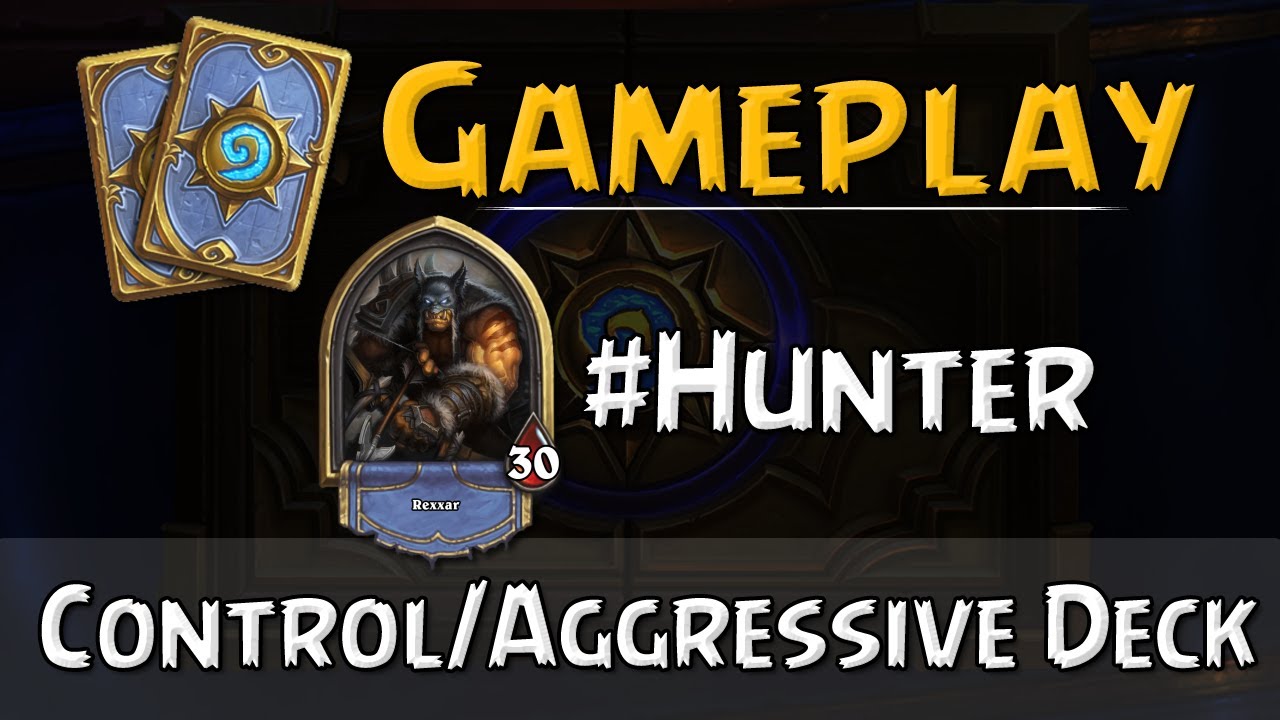Hunter Control/Aggro deck - Hearthstone gameplay