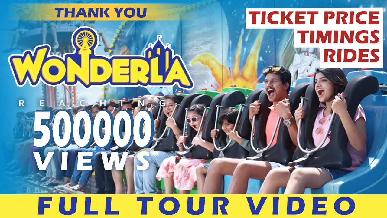 Wonderla Amusement Park Hyderabad Full Video | All Rides Details in Telugu | Suman Telugu Traveller