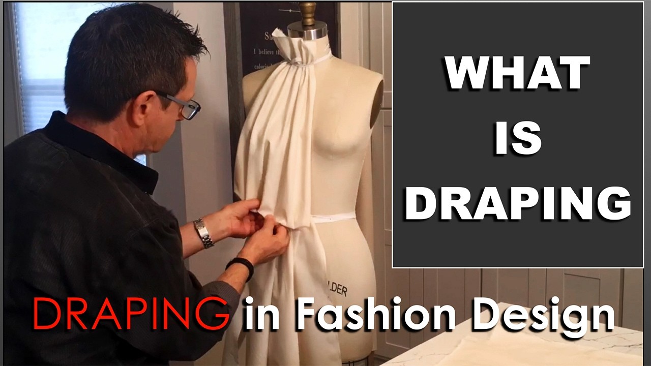 What Is Draping In Fashion Designing. Learn How To Create New Designs.
