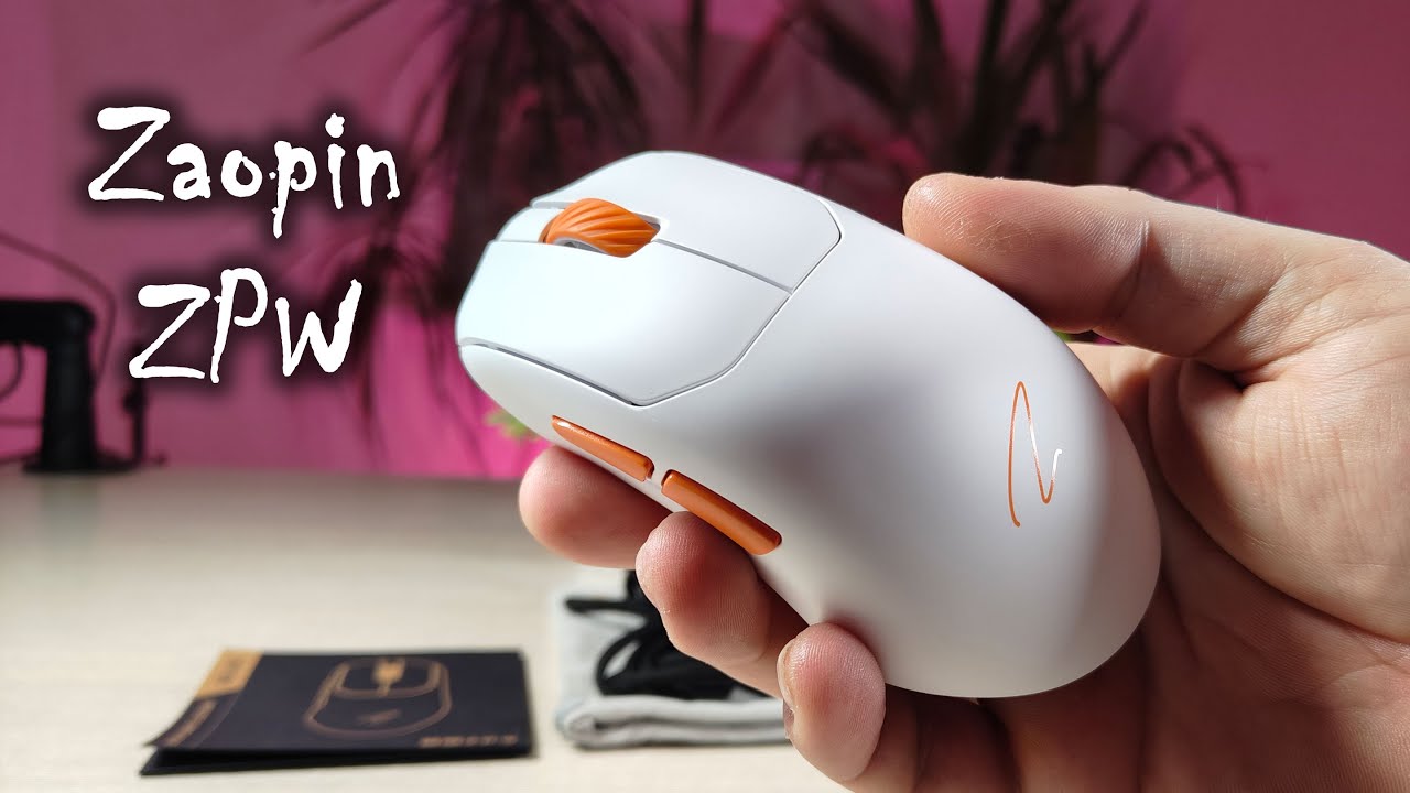 Топовая игровая мышь Zaopin ZPW.  Обзор