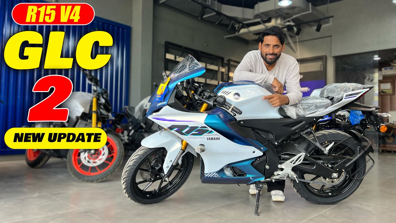 New Yamaha R15 V4 GLC With 2 Update Launch GST Price Features Full Review