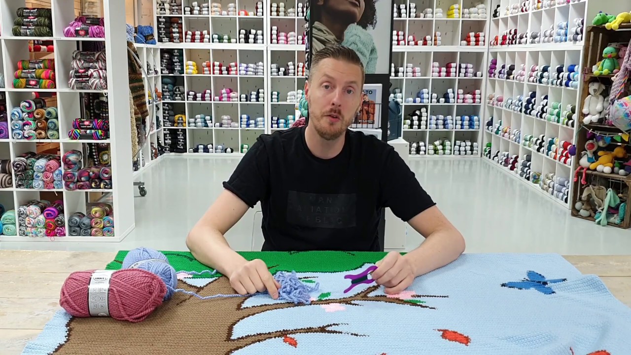 Pera & Pasha TV: Ozzy Crochet Seasons Call Instructies (tutorial pixel haken)
