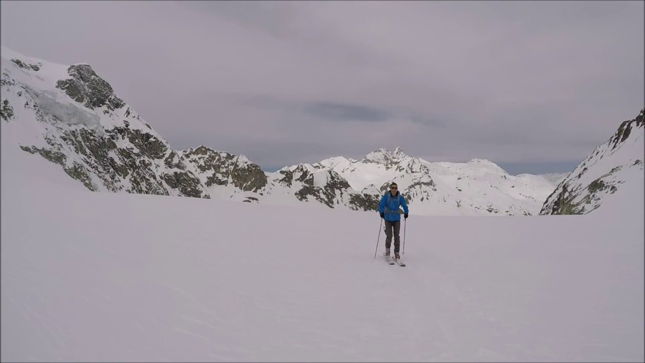 ski-rando, Arolla - Cabane des Vignettes, Val d'H&eacute;rens, Valais, Suisse, 15-04-2018