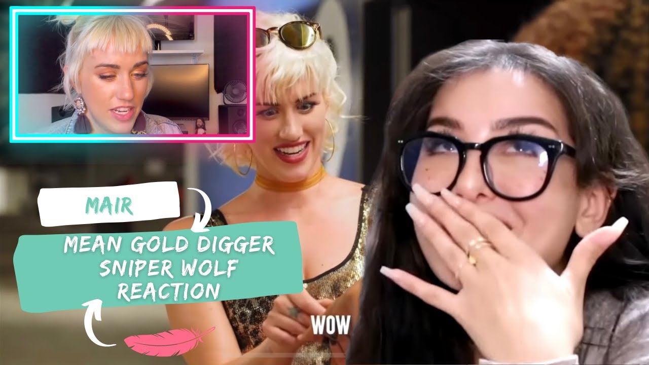 Реакция @SSSniperWolf «Злая золотоискательница получает по заслугам»