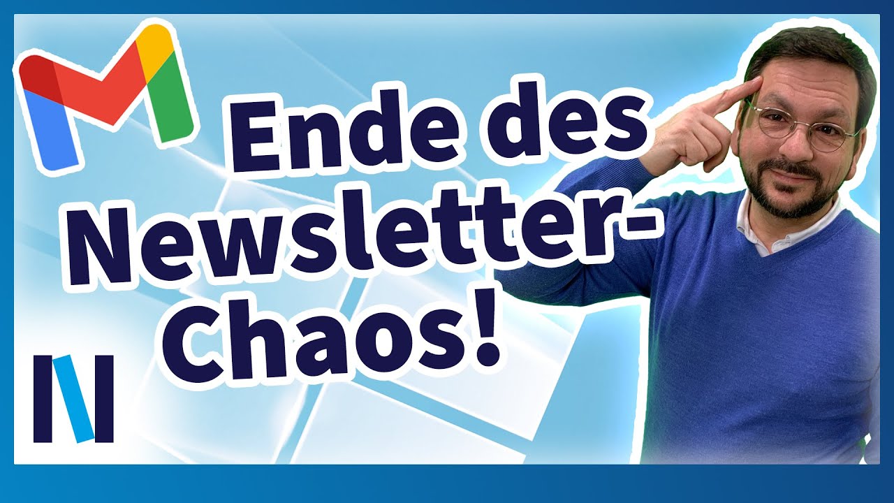 Newsletter verwalten und schnell abbestellen mit Gmail/Google Mail in App & Browser - neue Funktion!