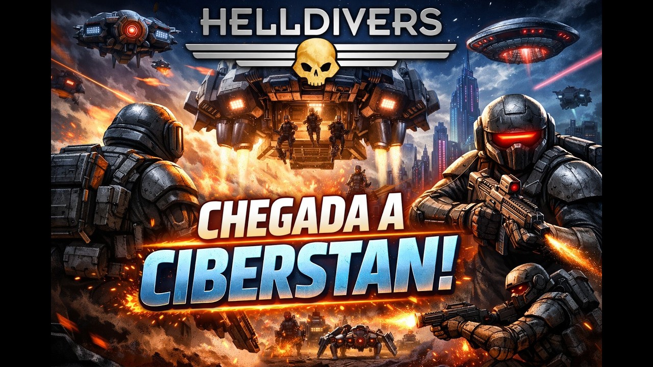 HellDivers 2, Chegada em CIBERSTAN