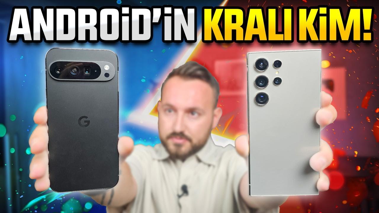 Yapay zekanın kalbi: Google Pixel 9 Pro XL vs Galaxy S24 Ultra!