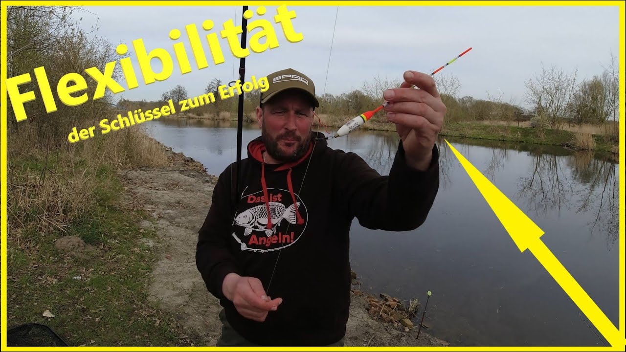 Beim Ansitzangeln ganz einfach Allround unterwegs am Kanal auf Friedfisch und Aal