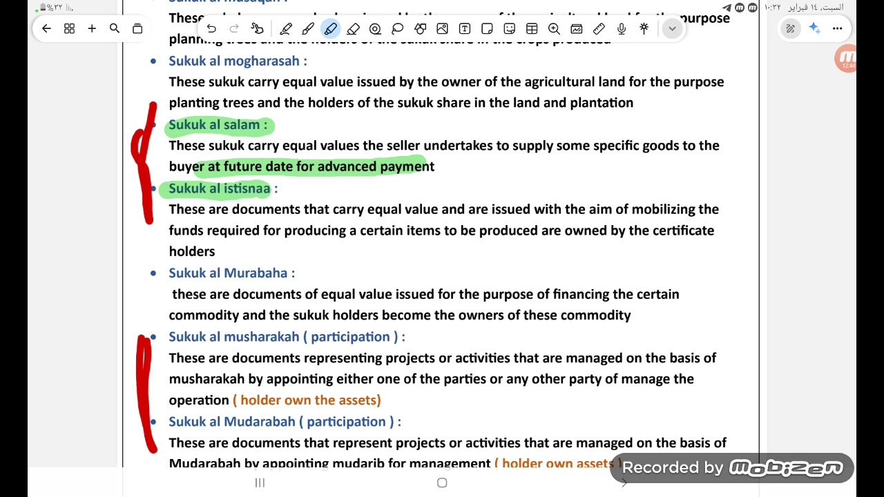 Continue Part 1.... Islamic Finance..... 4TH year Business department 