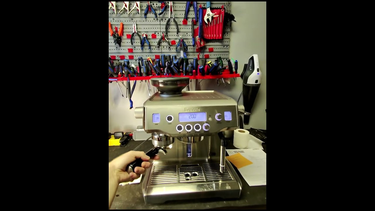 Breville - The Oracle diagnostic grinder problems #appliancerepair #espressomachines #breville