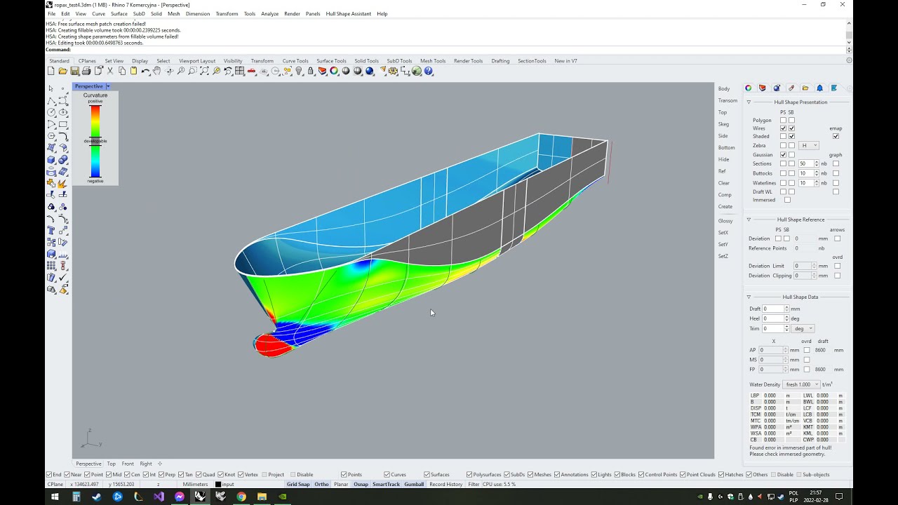 Hull Shape Assistant - beta 1