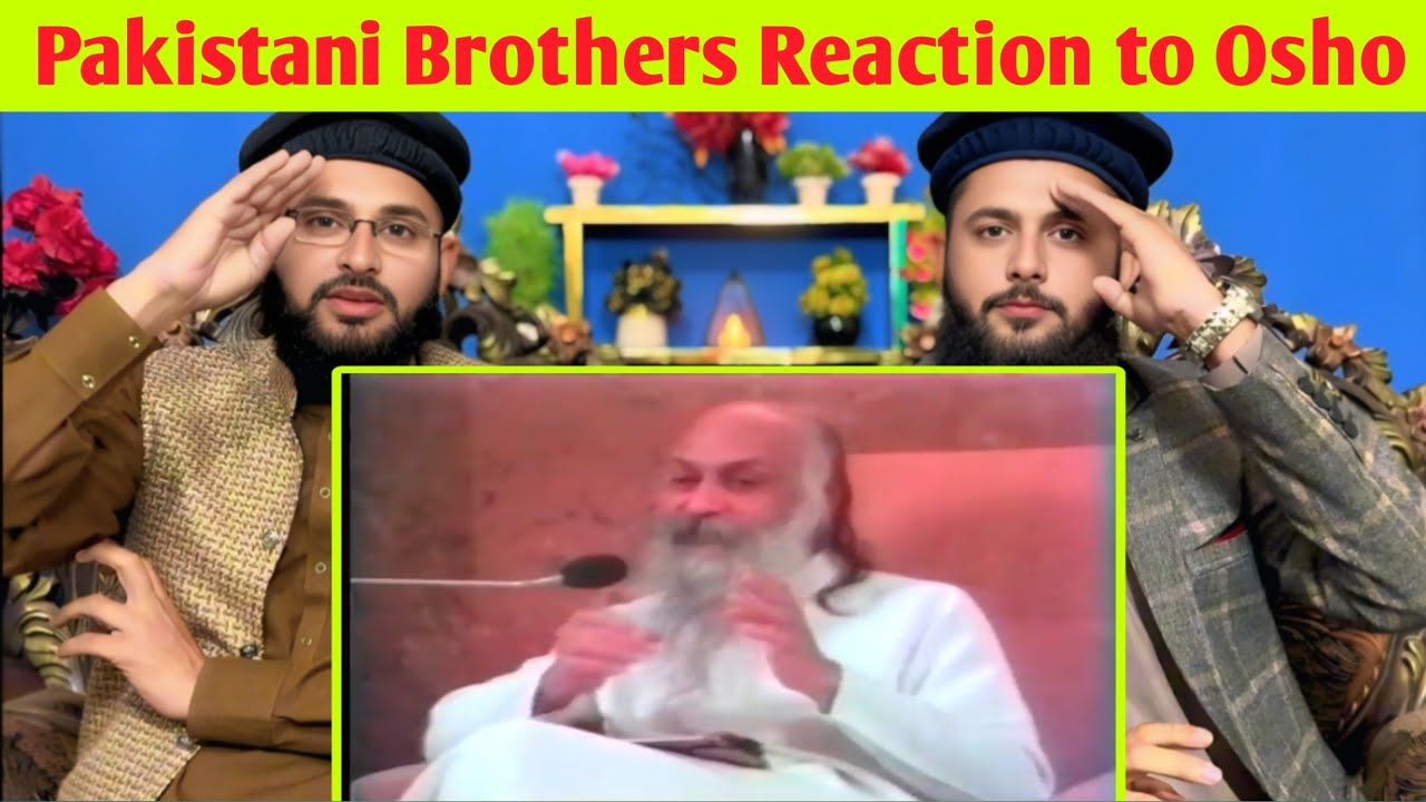 Pakistani boys Reaction to Osho very intellectual talk