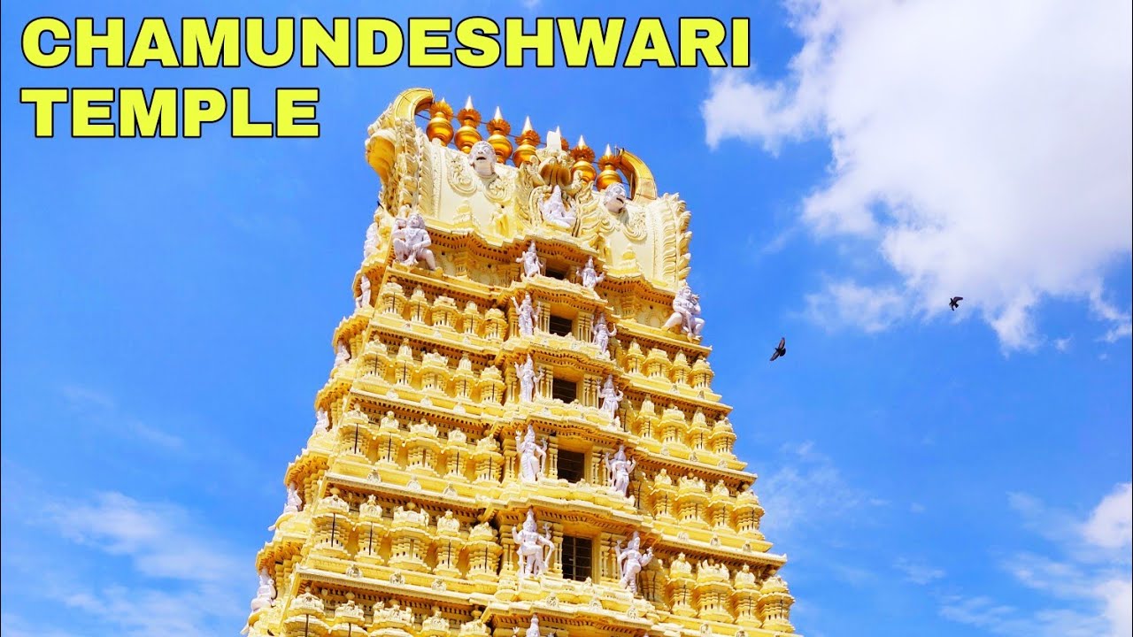 CHAMUNDESHWARI TEMPLE MYSORE | CHAMUNDI HILLS KARNATAKA