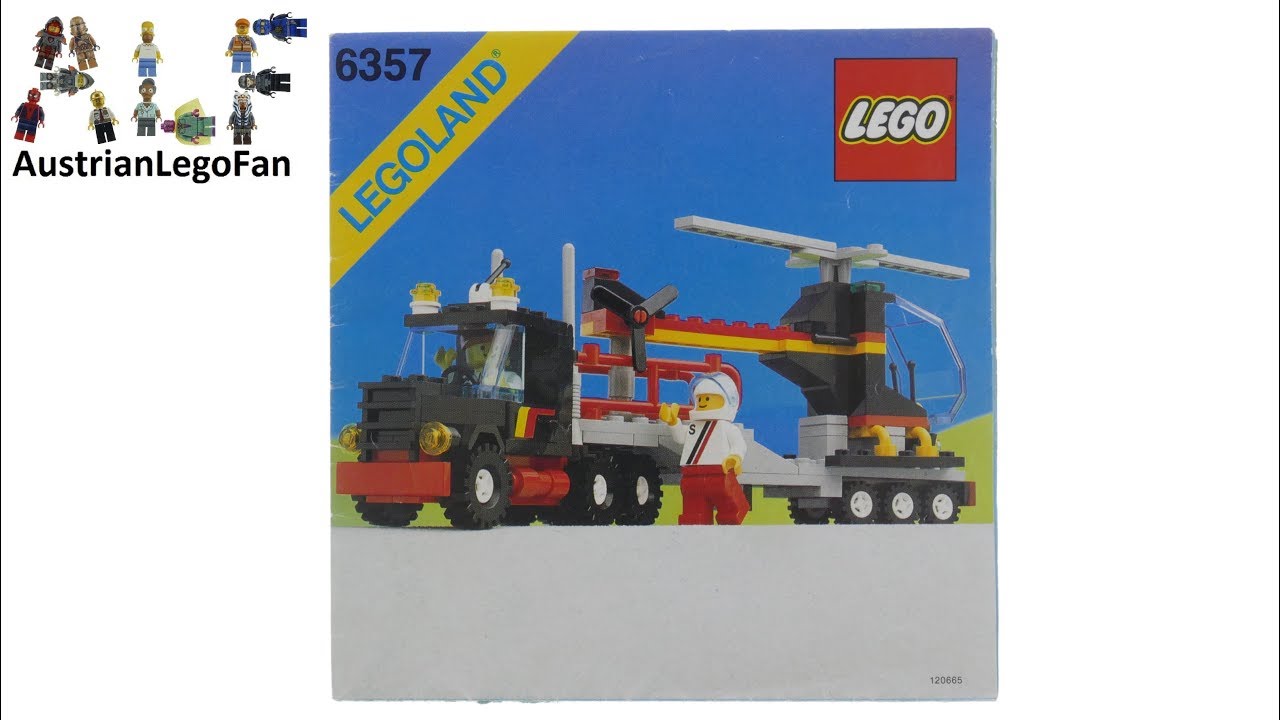 Lego Classic Town 6357 Stunt 'Copter N' Truck - Lego Speed Build Review