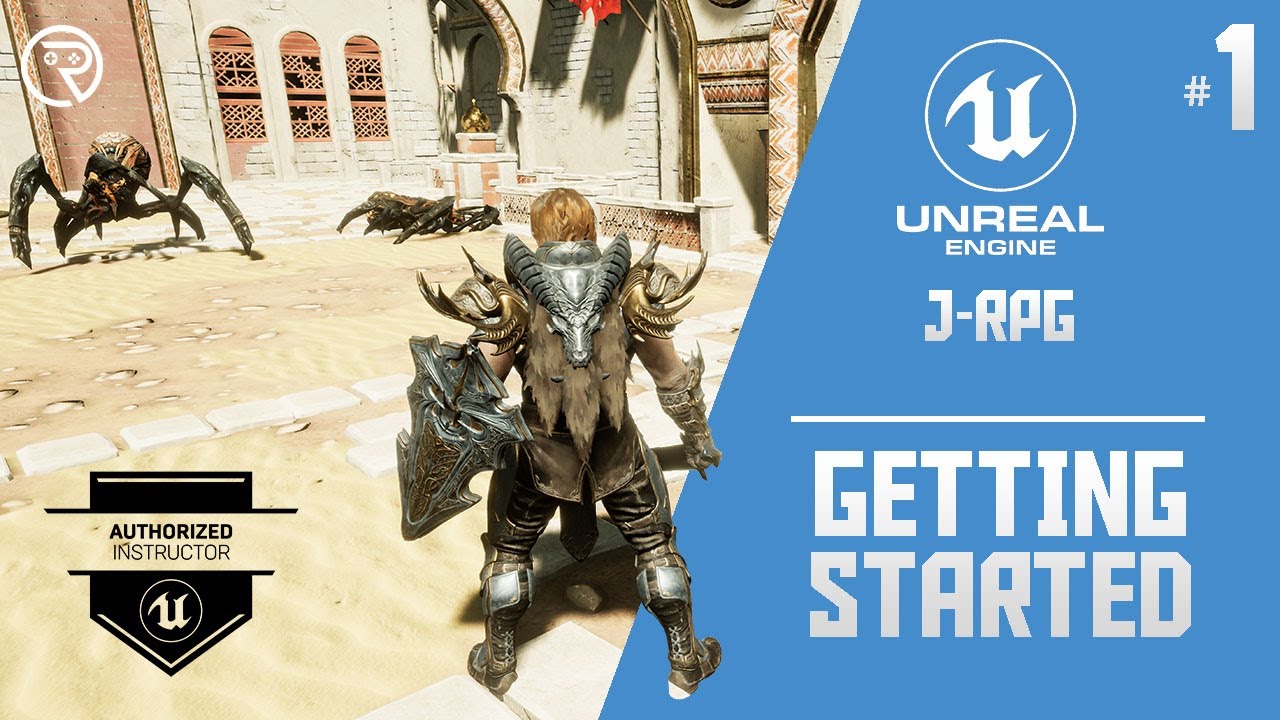 Unreal Engine 4 Tutorial - JRPG Part 1: Getting Started