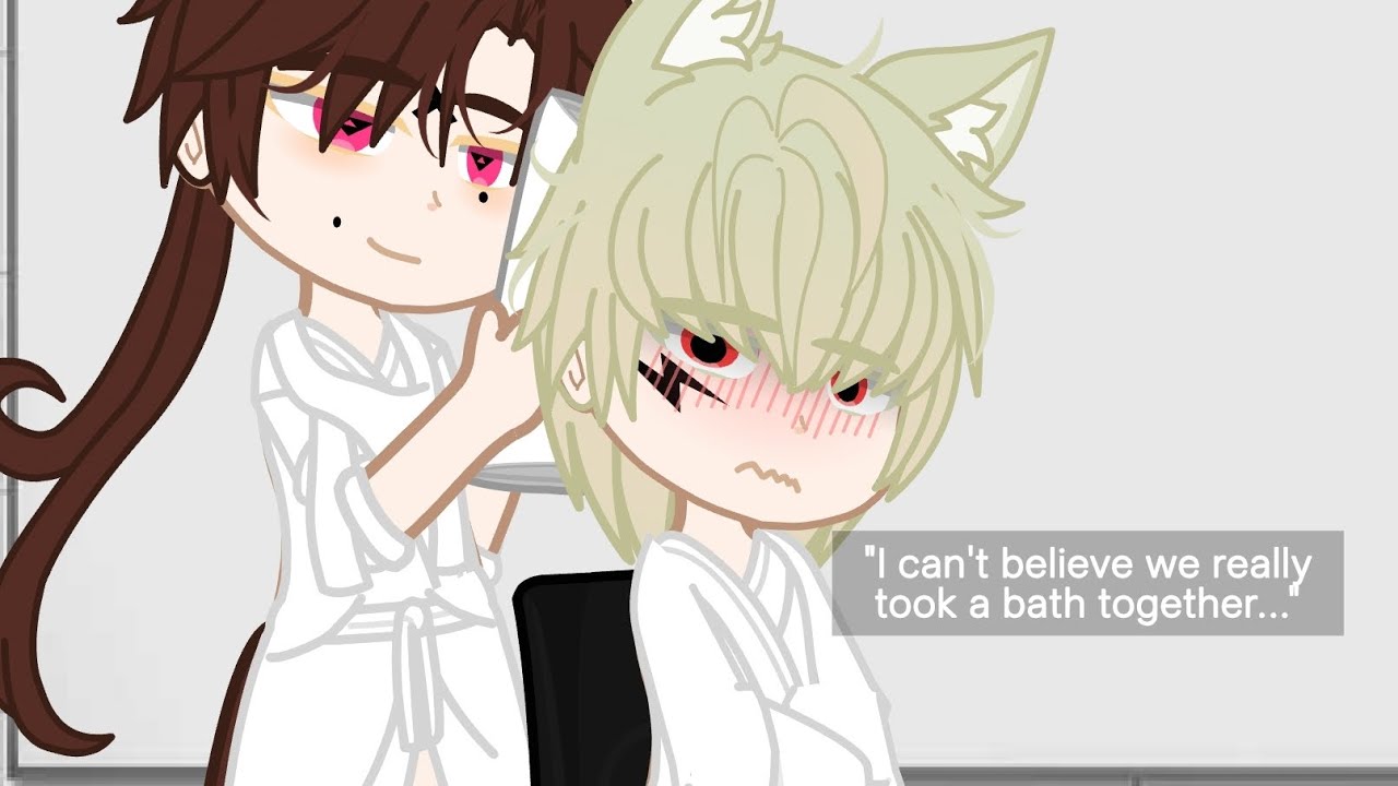 Shower together?👀//MEME//Gacha Club BL(Omegaverse)