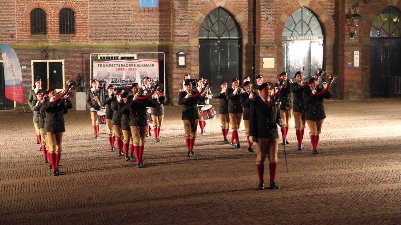 Taptoe Alkmaar 2016 Show Trompetterkorps Alkmaar Senioren