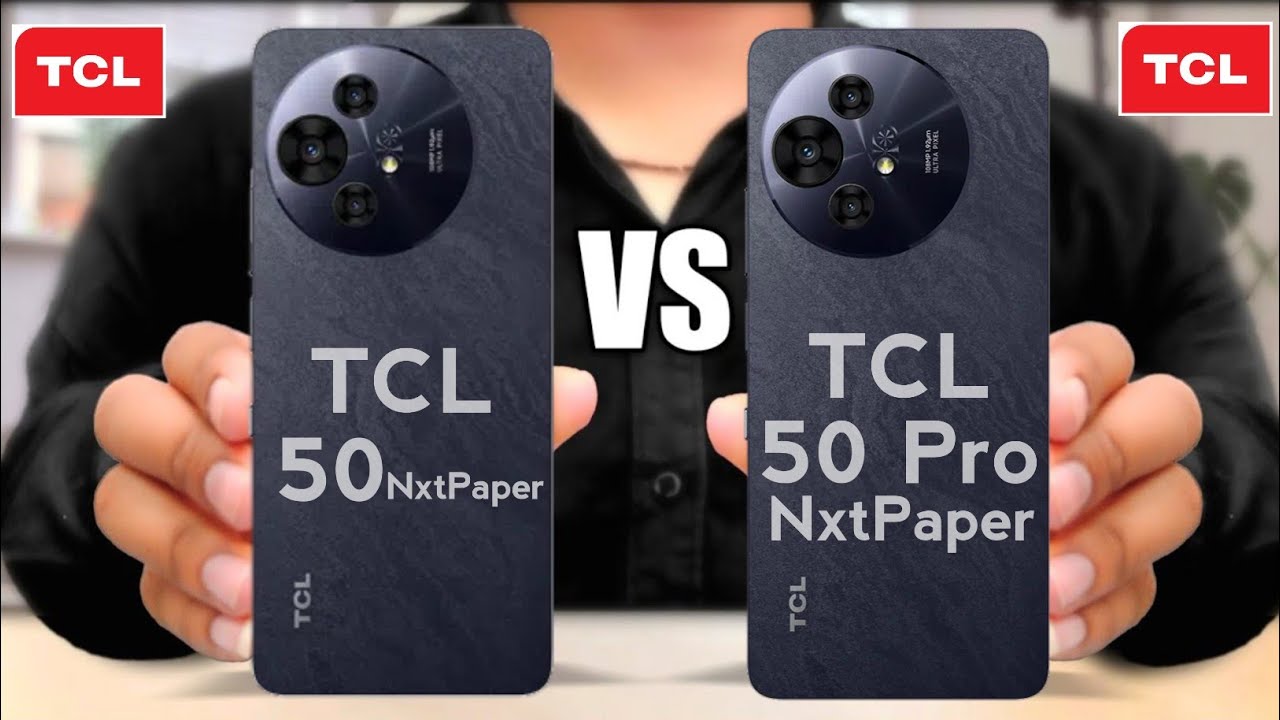 TCL 50 NxtPaper 5G vs TCL 50 Pro NxtPaper 5G