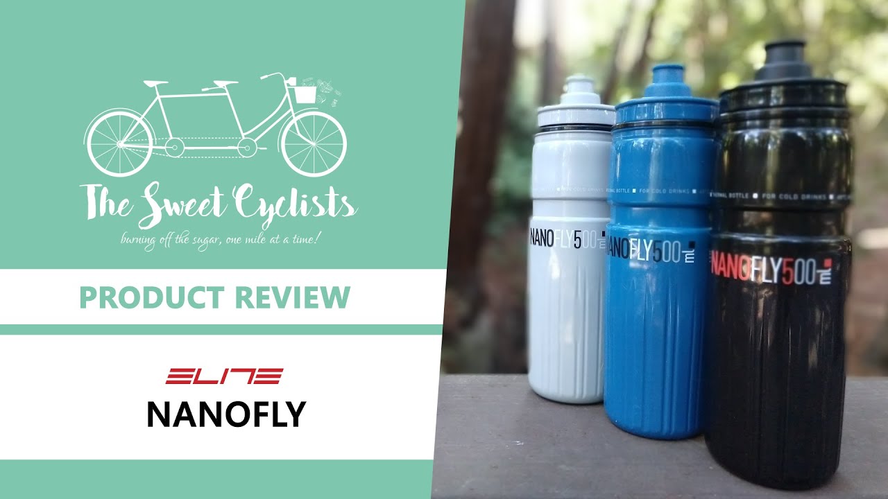 The world's lightest insulated cycling bottle - Elite NANOFLY Thermal Water Bottles