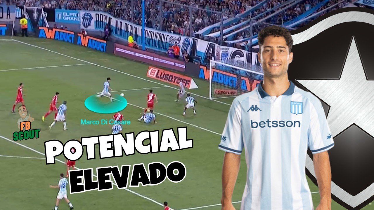 COMO JOGA MARCO DI CESARE, ZAGUEIRO QUE NEGOCIA COM O BOTAFOGO