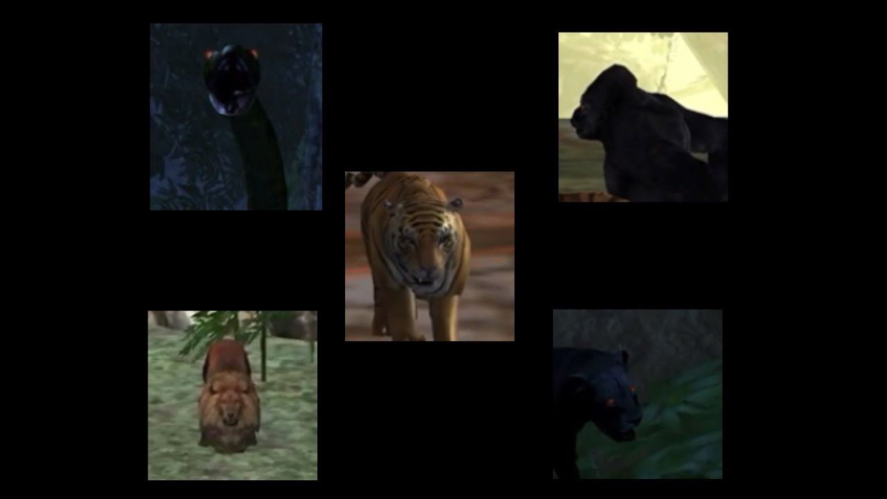 Ultimate jungle simulator all bosses (With music improvements)