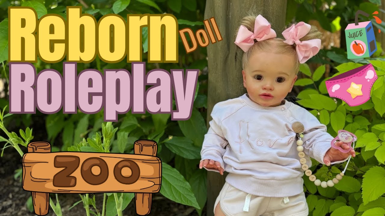 Pippa’s Potty Mishap at the ZOO 🦁🦒A Reborn Doll Outing with Roleplay 
