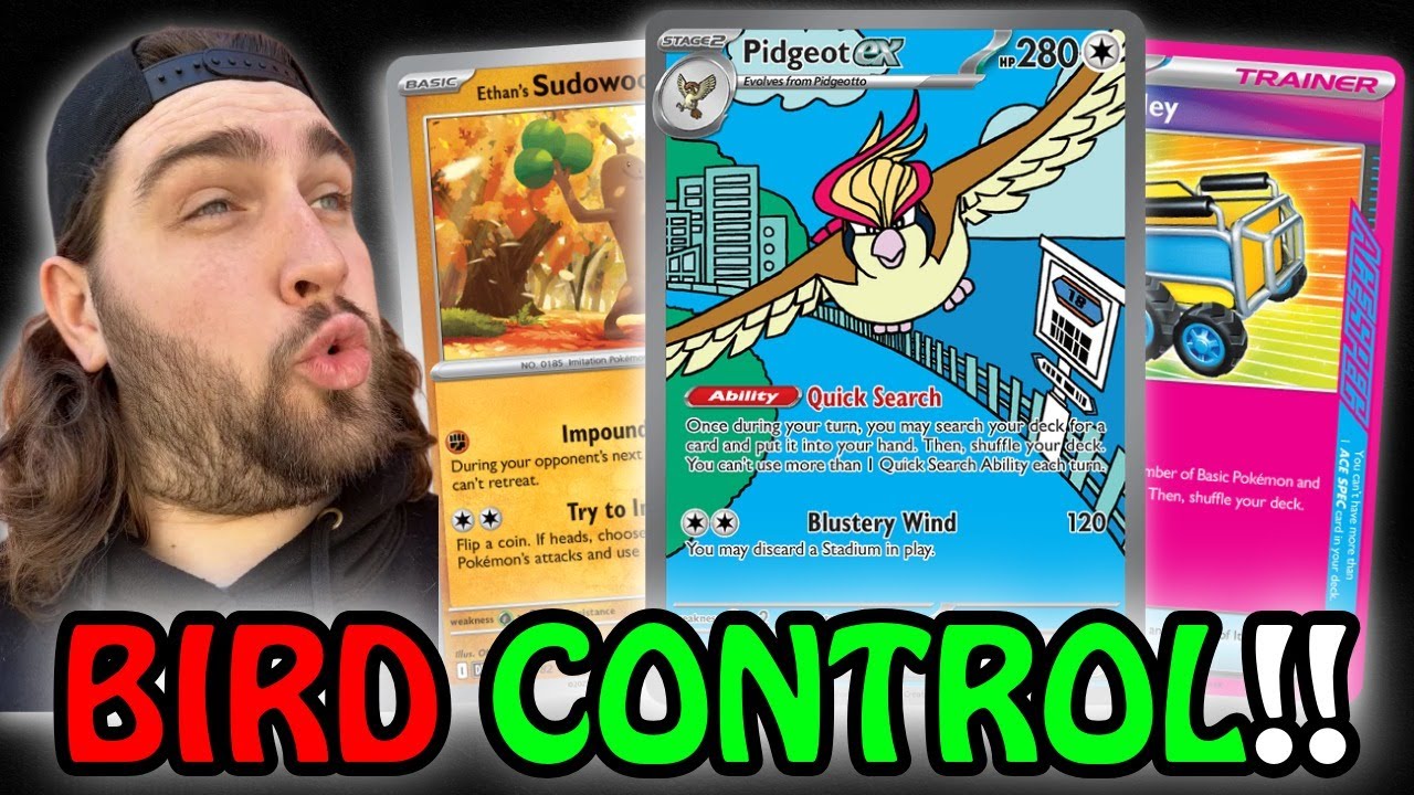 Pidgeot Ex Control! Most Underrated Deck Right Now!!
