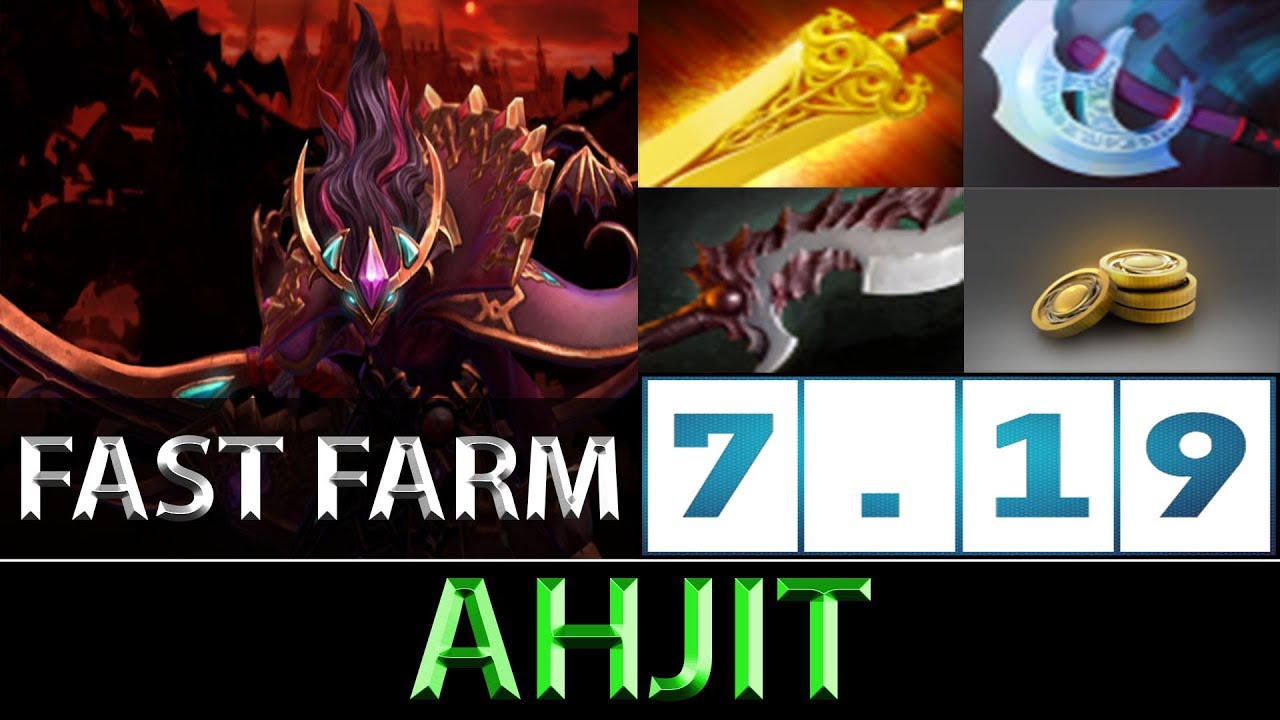 Ahjit [Spectre] The Fast Farm You Need ► Dota 2 7.19