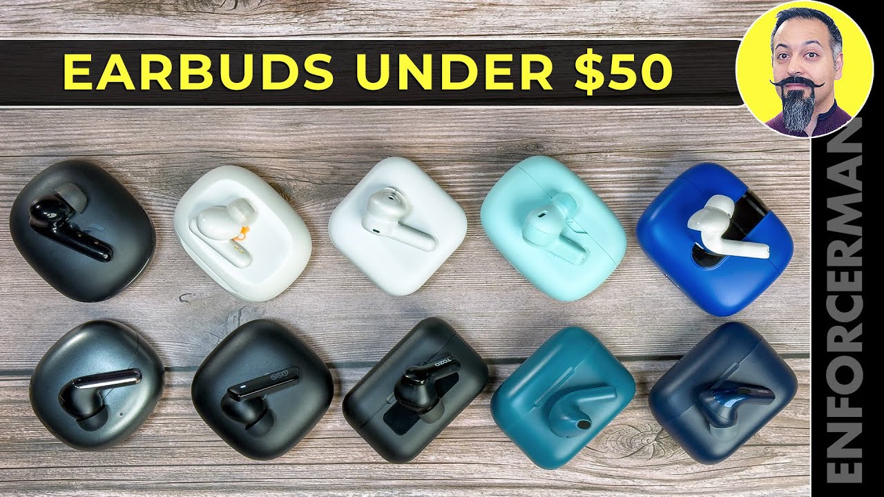BEST EARBUDS UNDER $50 - Soundcore vs JBL vs Tozo vs QCY vs Skullcandy vs Amazon Echo vs Tagry