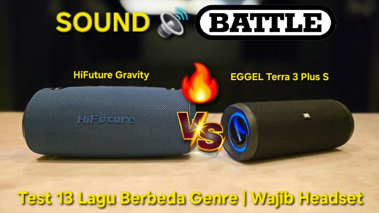 Hot 🔥 Duel Speaker Bluetooth | Eggel Terra 3 Plus S Vs HiFuture Gravity | Sound Battle 🔊