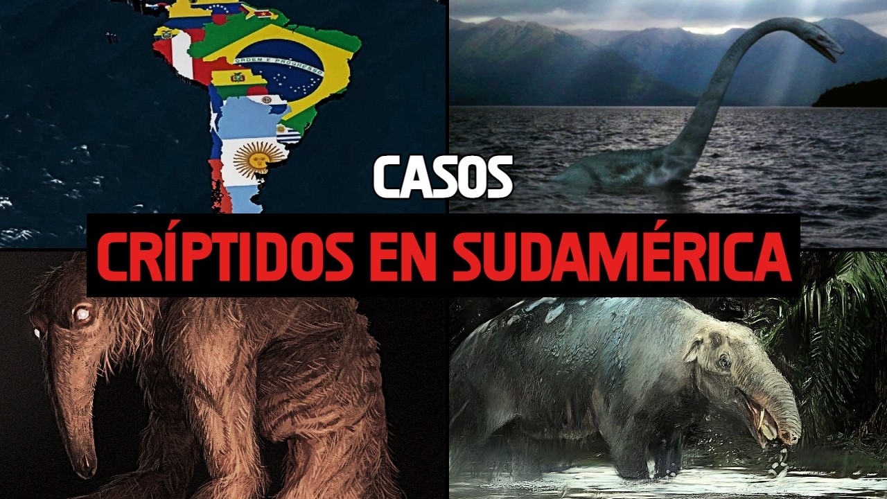 Los casos más extraños de Críptidos en Sudamérica (criaturas, encuentros, misterios)