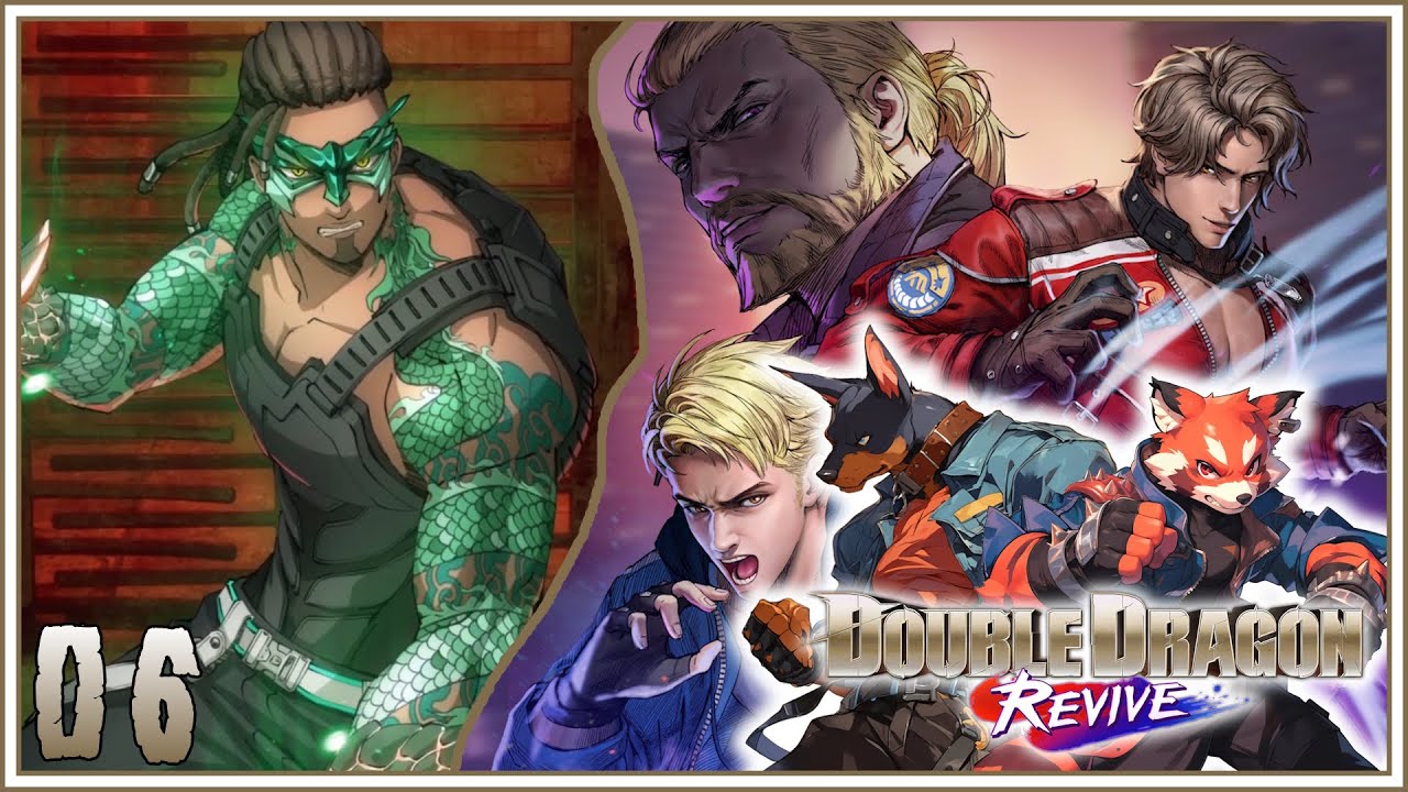 🐉🐉🐦&zwj;🔥 Maints probl&egrave;mes techniques dans le m&eacute;tro #06 [Double Dragon Revive][Coop][Let's Play FR]