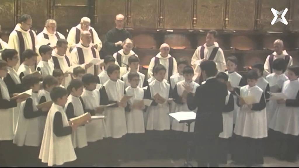 Escolania de Montserrat : C. Just - Salve Regina