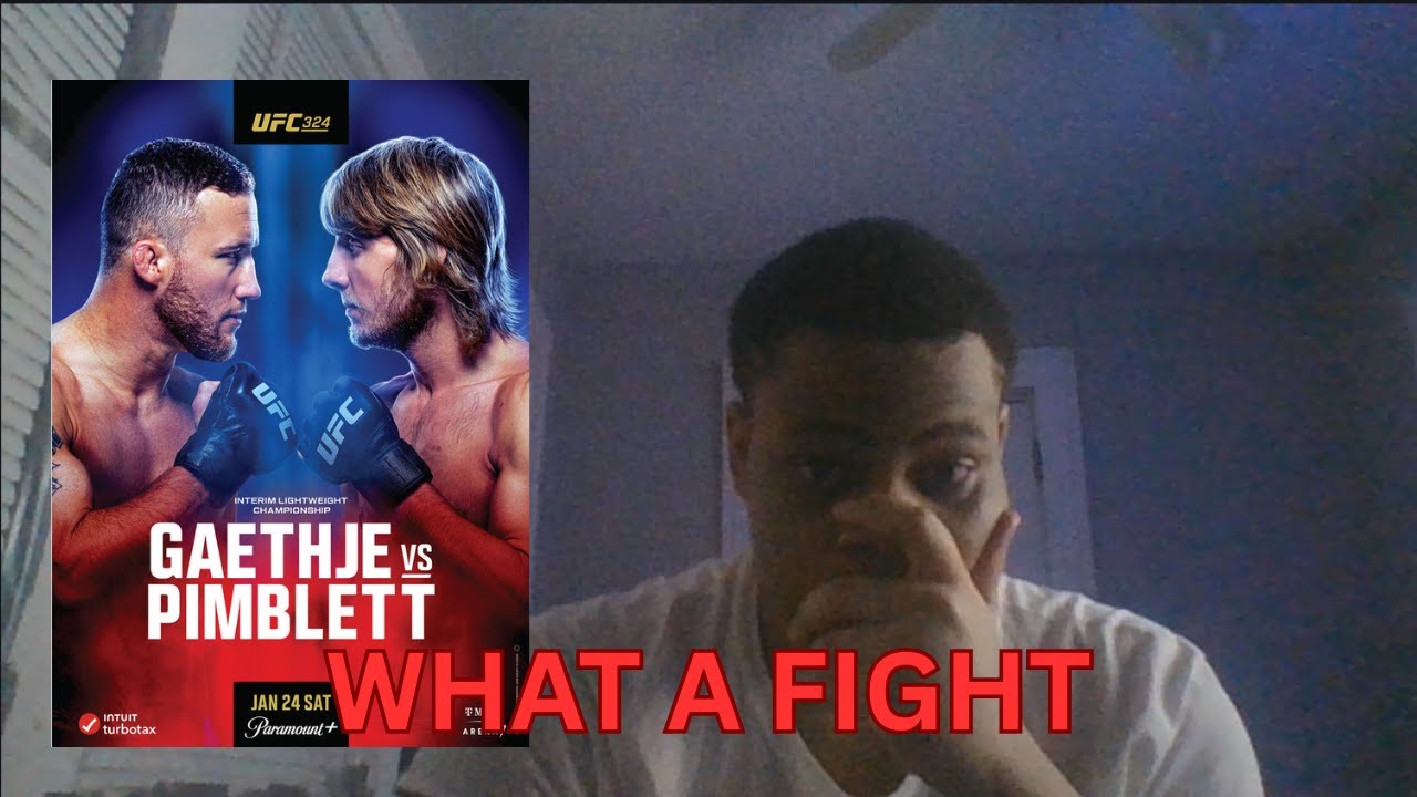 UFC 324 RECAP: JUSTIN GAETHJE DEFEATS PADDY PIMBLETT IN A WAR, OMALLEY IS BACK?