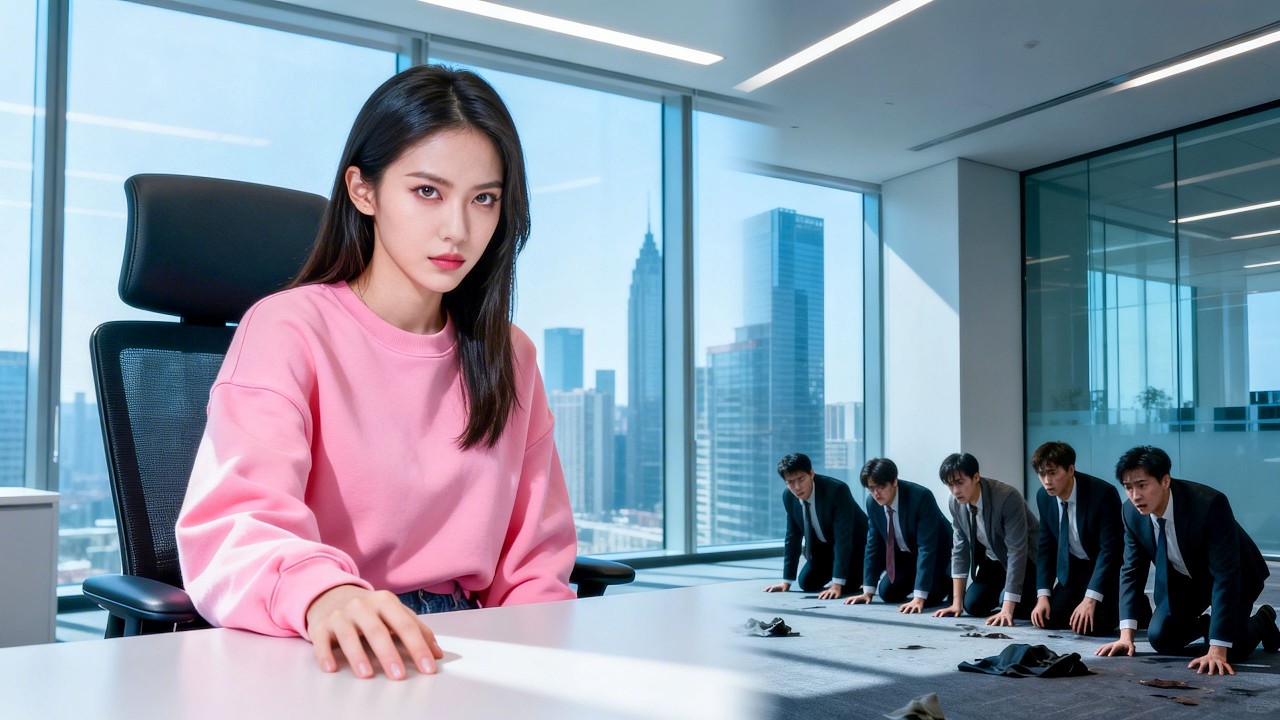 Gadis duduk di kursi manajer; dia putri presiden, kagetkan semua hari pertama!
