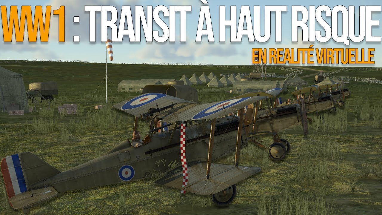 Transit à haut risque | Gallant Green #10 | WW1 - IL-2 VR Flying Circus Quest 3