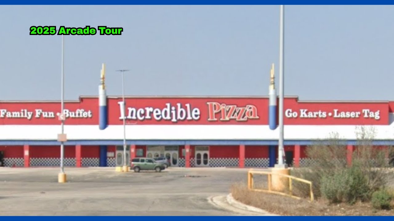 Incredible Pizza 2025 Arcade Tour (San Antonio, Texas)