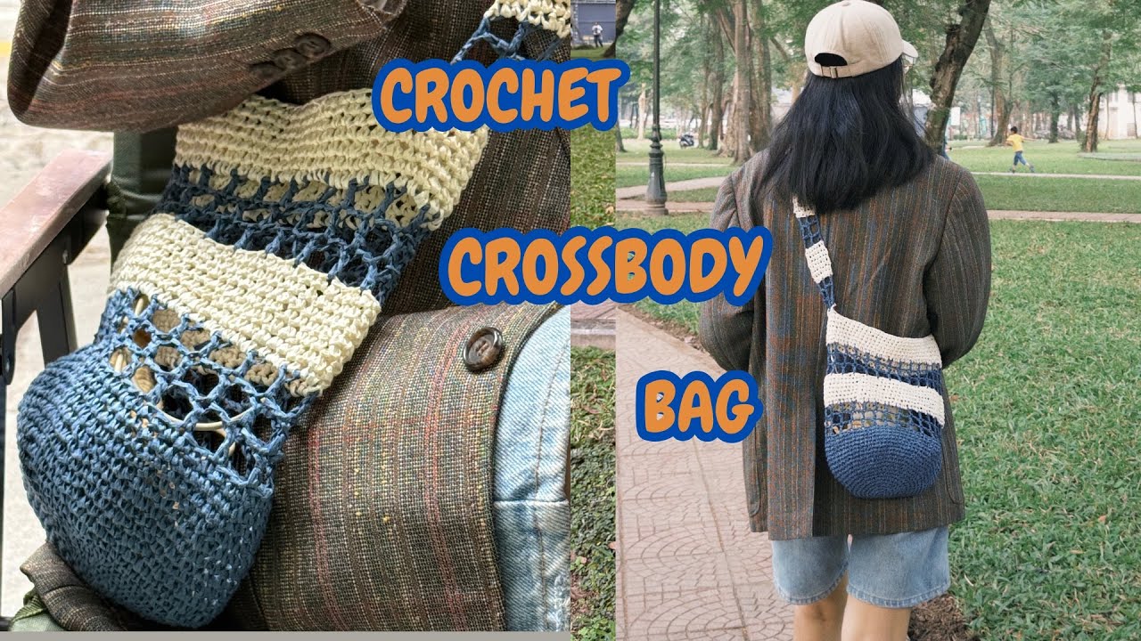 Crochet Crossbody Bag Outfit | Handmade Accessories