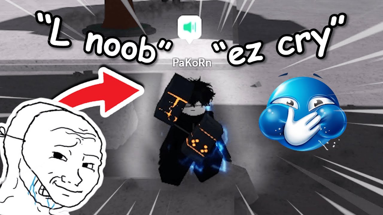 Skibidi Kid Used Voice to Toxic 💀 | (The Strongest Battlegrounds)