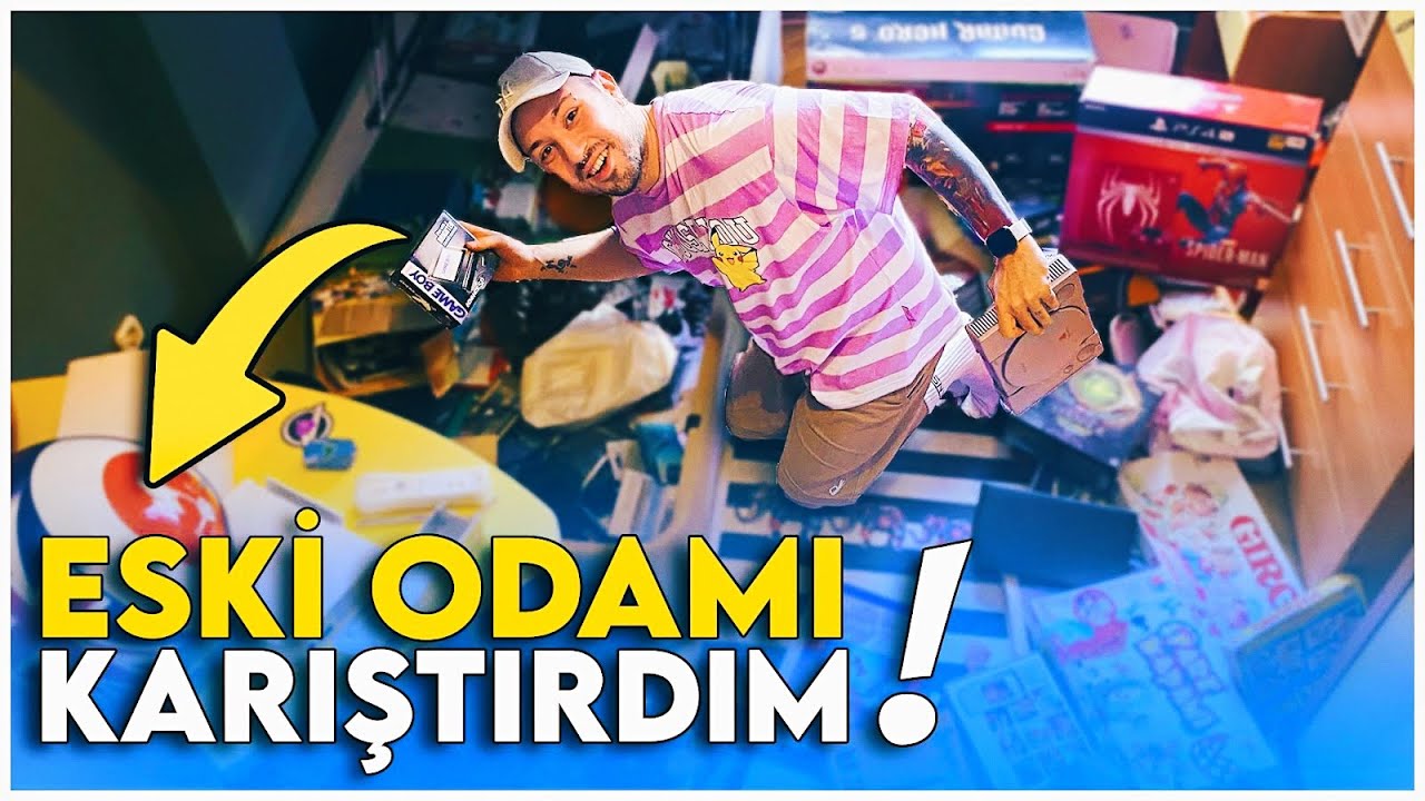 NELER BULDUM NELER 🤩 ESKİ ODAMI KARIŞTIRIYORUM !!