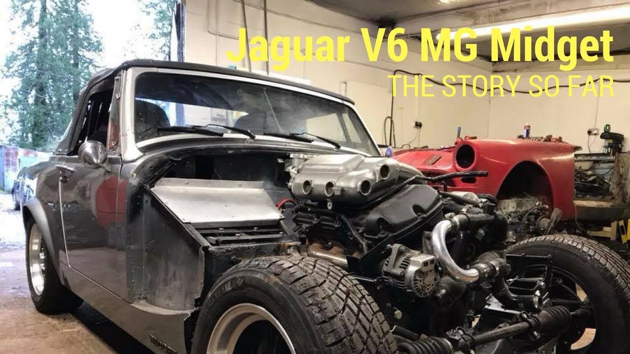 Jaguar AJ30 v6 MG Midget - Project intro