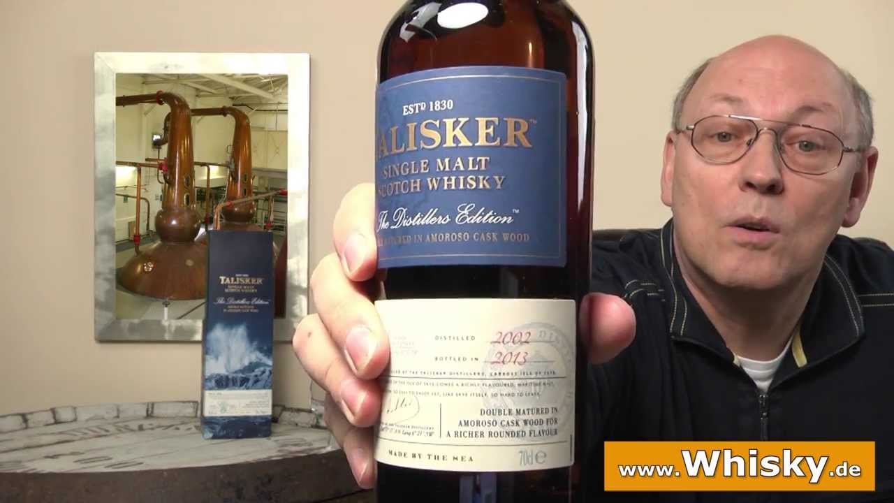 Whisky Verkostung: Talisker Distillers Edition