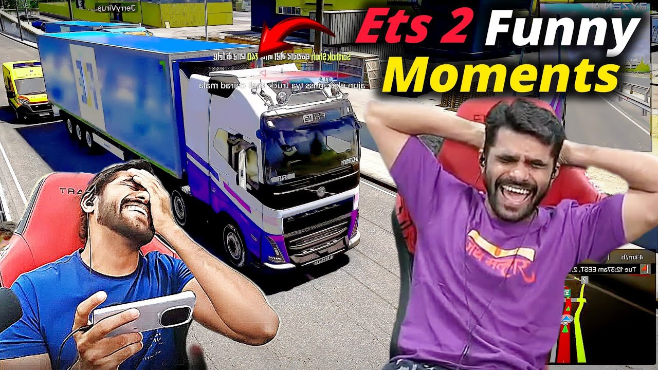 ETS 2  Funniest Moments 😂 | ShreeMan Legend      #shreeman #bandhilki  #ets2
